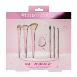 Set četkica za lice i oči sa sunđerom Must-Have 
