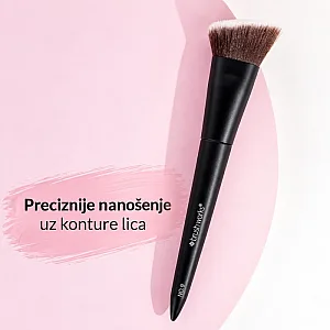 Ugaona četkica za tečni puder No. 9 Brushworks