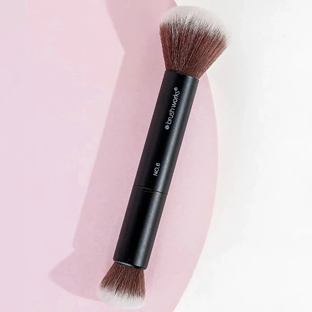 Duo četkica za nanošenje pudera i blendovanje No. 6 5056683101454 | Brushworks |Kozmo Online 