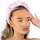 Roze rajf za kosu za sminkanje i skincare rutinu BRUSHWORKS 