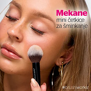 Set mini četkica za šminkanje On The Move 4 kom – Brushworks