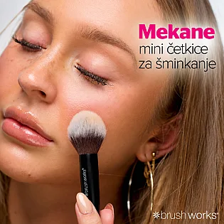 Set mini četkica za šminkanje On The Move 4 kom – Brushworks