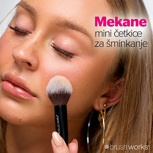 Set mini četkica za šminkanje On The Move 4 kom – Brushworks