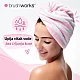 Turban za kosu od mikrofibera 2 kom Brushworks