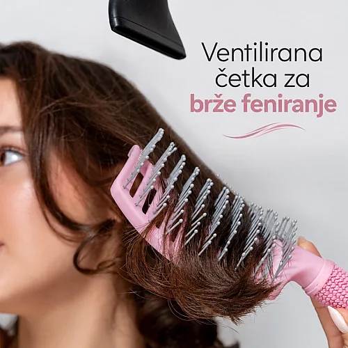 Ventilirana četka za feniranje kose Brushworks