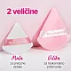 Trouglaste pufne za puder DUO Brushworks HD
