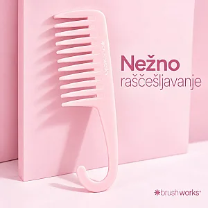 Češalj sa širokim zupcima za kovrdžavu kosu Brushworks