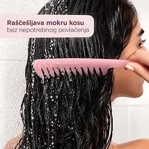 Češalj sa širokim zupcima za kovrdžavu kosu Brushworks