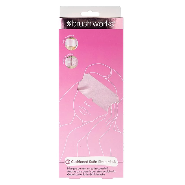 Satenska Maska Za Spavanje Sa Jastučićima| BRUSHWORK | Kozmo Shop Online Satenska Maska Za Spavanje Sa Jastučićima| BRUSHWORK | Kozmo Shop Online