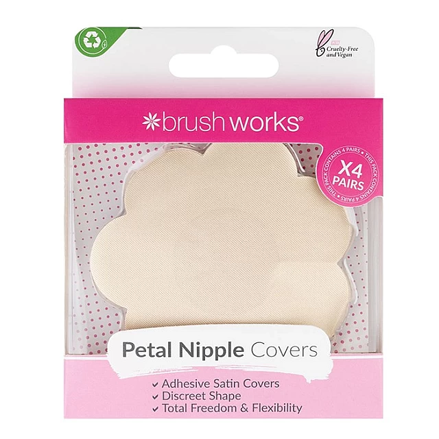 Satenski Prekrivači Za Bradavice U Boji Kože U Obliku Cveta | BRUSHWORKS |Kozmo Shop Online Satenski Prekrivači Za Bradavice U Boji Kože U Obliku Cveta | BRUSHWORKS |Kozmo Shop Online