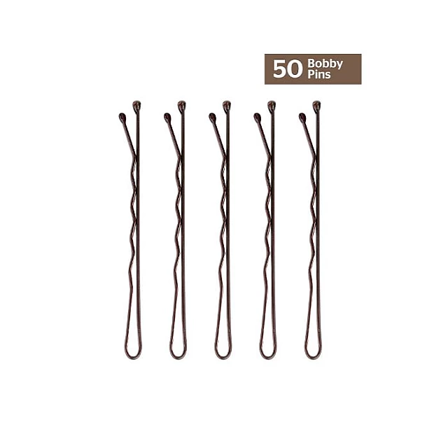 Ukosnice za kosu - Braon 50kom 5056683102727 | Brushworks |Kozmo Online Ukosnice za kosu - Braon 50kom 5056683102727 | Brushworks |Kozmo Online