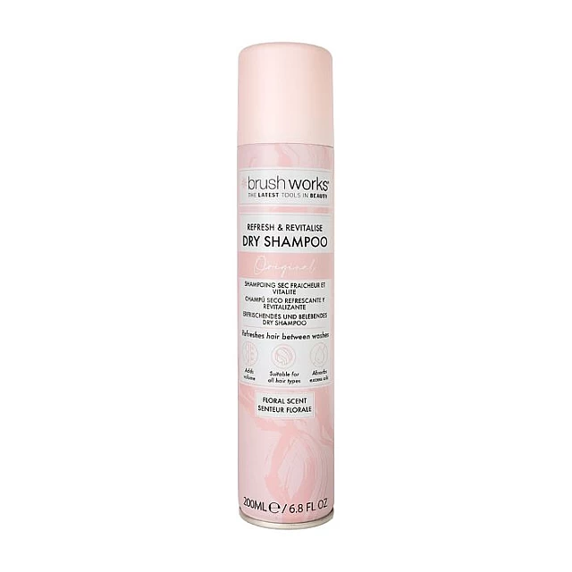 Šampon za suvo pranje kose Refresh & Revitalise 200ml 5060903879214 | Brushworks |Kozmo Online Šampon za suvo pranje kose Refresh & Revitalise 200ml 5060903879214 | Brushworks |Kozmo Online