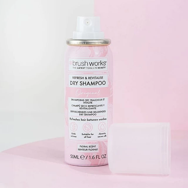 Šampon za suvo pranje kose Refresh & Revitalise 50ml 5056683103236 | Brushworks |Kozmo Online Šampon za suvo pranje kose Refresh & Revitalise 50ml 5056683103236 | Brushworks |Kozmo Online