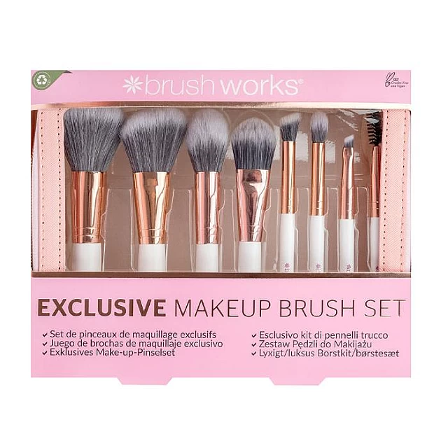 Ekskluzivni set četkica za šminkanje 8 kom. 5060455148851 | Brushworks | kozmo.rs Ekskluzivni set četkica za šminkanje 8 kom. 5060455148851 | Brushworks | kozmo.rs