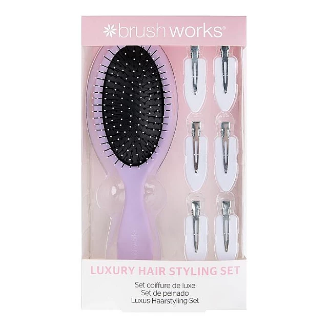 Luksuzni ljubičasti set za oblikovanje kose 5060903874677 | Brushworks | kozmo.rs Luksuzni ljubičasti set za oblikovanje kose 5060903874677 | Brushworks | kozmo.rs