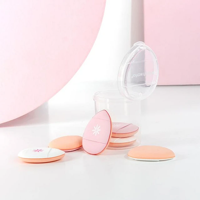 Mini sunđerasti jastuci za šminkanje 6 pack 5056682800495 ∣ Brushworks ∣ kozmo.rs