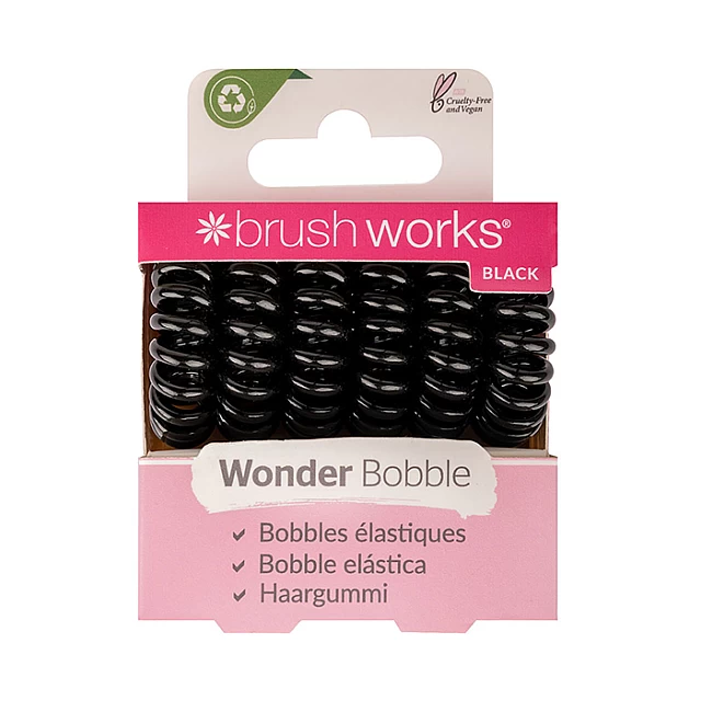 Crne Gumice Za Kosu – 6kom Wonder Brushworks | BRUSHWORKS | Kozmo Online Crne Gumice Za Kosu – 6kom Wonder Brushworks | BRUSHWORKS | Kozmo Online
