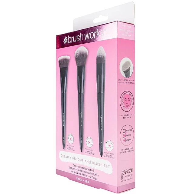 Set četkica za konturisanje | 5056683101515 | Brushworks |Kozmo Online Set četkica za konturisanje | 5056683101515 | Brushworks |Kozmo Online
