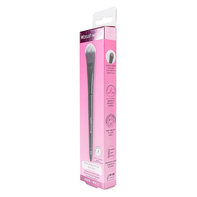 Cetkica za Tecni Puder i Podlogu No. 1 - 5056683101249 - Brushworks - Kozmo Online Cetkica za Tecni Puder i Podlogu No. 1 - 5056683101249 - Brushworks - Kozmo Online