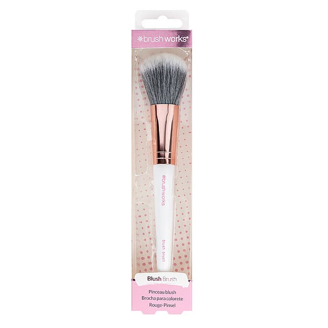 Cetkica za rumenilo White & Gold 5060455146185 | BRUSHWORKS | Kozmo Online