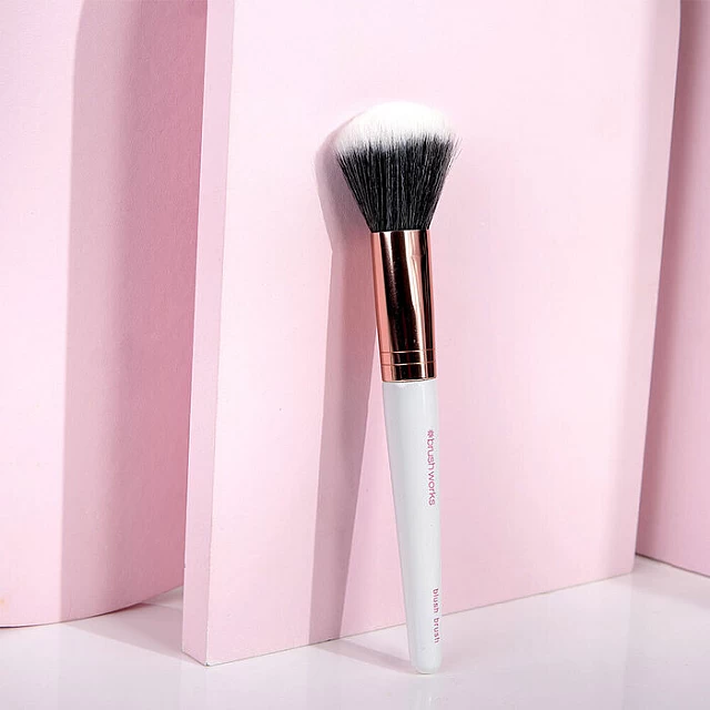 Cetkica za rumenilo White & Gold 5060455146185 | BRUSHWORKS | Kozmo Online