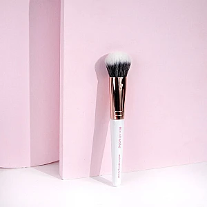 Četkica za rumenilo, bronzer i hajlajter - višenamenska četkica White & Gold Brushworks