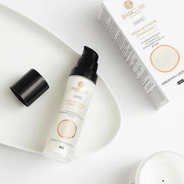 Basic Lab Noćna Anti-Age krema sa retinolom i aminokiselinama - intenzivna regeneracija 50ml | 5904639170347 | Kozmo