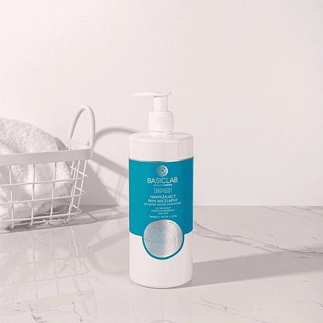 BasicLab Micelarna Voda za Osetljivu i Suvu Kožu - 5904639170675 - Kozmo