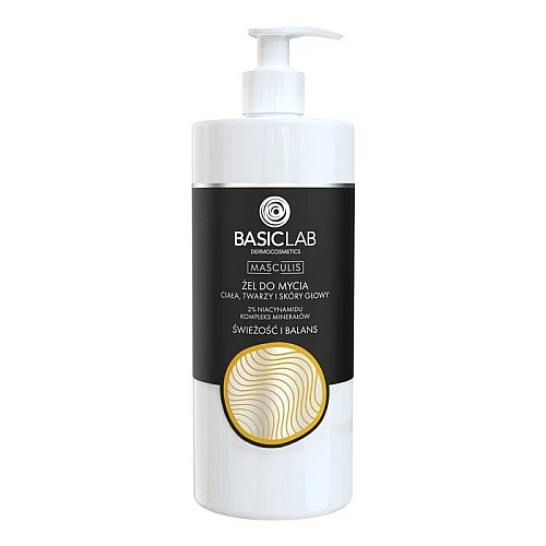 Višenamenski gel za tuširanje za lice i telo sa niacinamidom i mineralima 500 ml