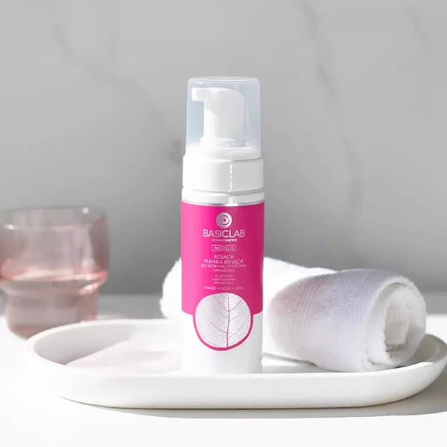 Basic Lab Pena za Čišćenje Lica za Osetljivu Kožu Sklonu Kuperozi i Crvenilu| Kozmo | 5904639170934 