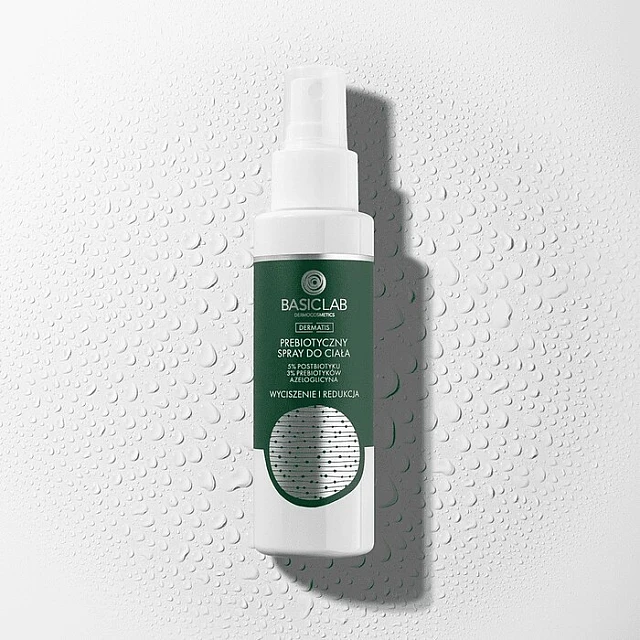 BasicLab Sprej za Telo Protiv Akni i Iritacija - Za Osetljivu i Atopičnu Kožu 100ml | 5904639171160 | Kozmo