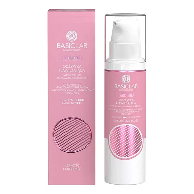 BasicLab Hidratantni balzam za kosu sa hijaluronskom kiselinom 250 ml | 5904639174123 | Kozmo