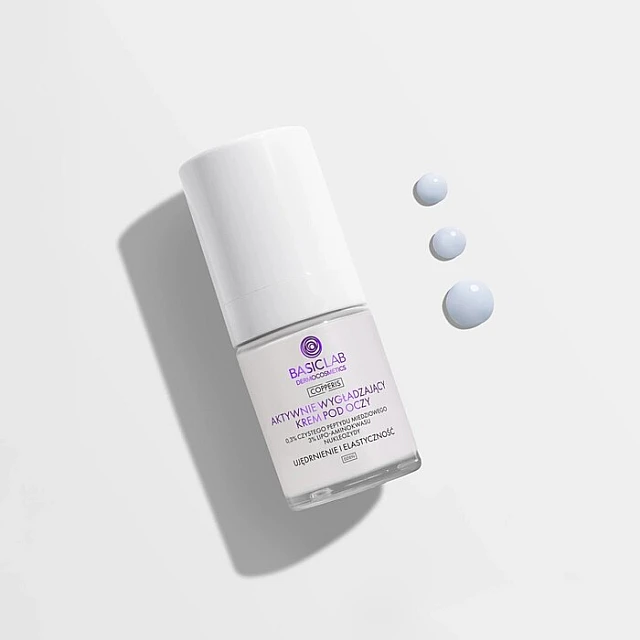 BasicLab Anti-age Dnevna Krema protiv Bora oko Očiju sa Bakarnim Peptidima 0,3% - 5904639175441 - Kozmo