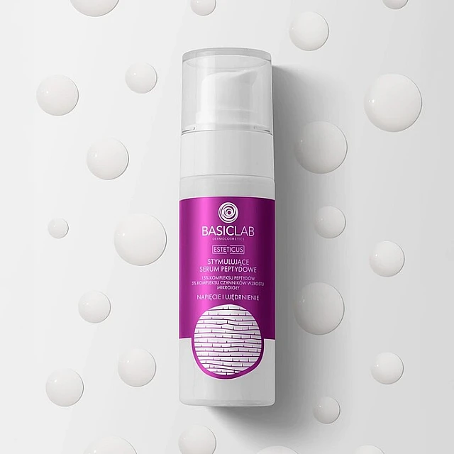 BasicLab Anti-Age Lifting Serum za Lice sa 15% Peptida 30ml - 5904639175496 - Kozmo