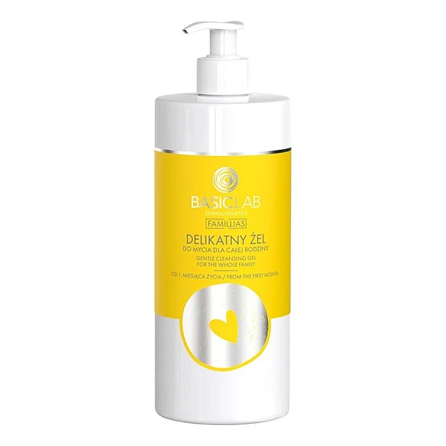 BasicLab Gel za pranje tela i kose za celu porodicu 500ml | 5907637951154 | Kozmo