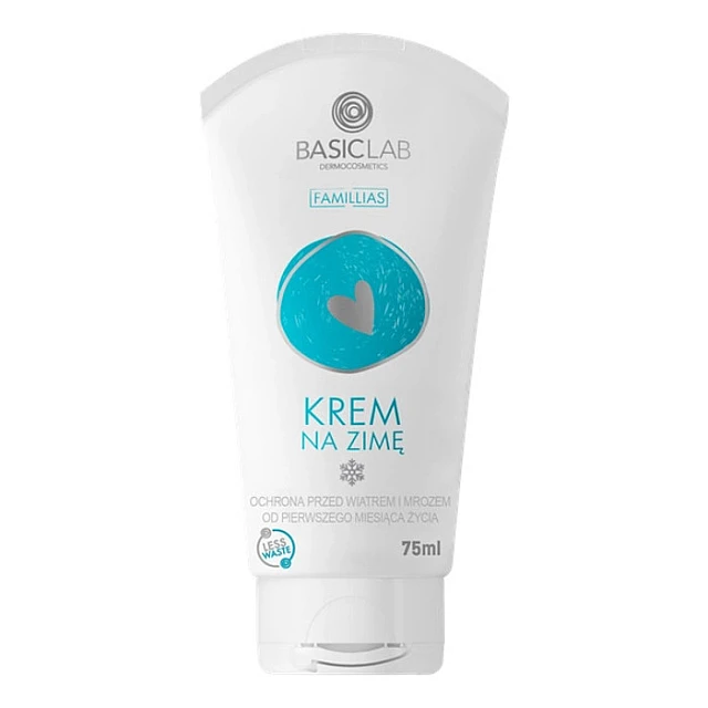 BasicLab Zaštitna zimska krema za lice za suvu i osetljivu kožu 75ml | 5907637951192 | Kozmo