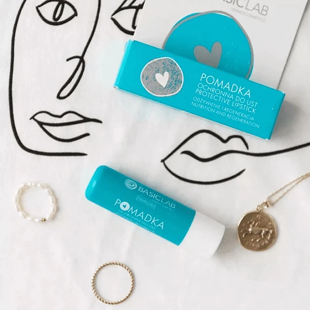 BasicLab Hranljivi balzam za suve i ispucale usne sa vitaminom E | 5907637951215 | Kozmo