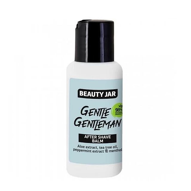 Balzam posle brijanja sa ekstraktom Aloe vere i Mente | Beautz Jar | Kozmo - 4751030834054Balzam posle brijanja Beauty Jar sa aloe, čajnim drvetom, mentom i mentolom hidrira, smiruje crvenilo i iritacije, ostavljajući kožu svežom, zaštićenom i obnovljenom Balzam posle brijanja sa ekstraktom Aloe vere i Mente | Beautz Jar | Kozmo - 4751030834054