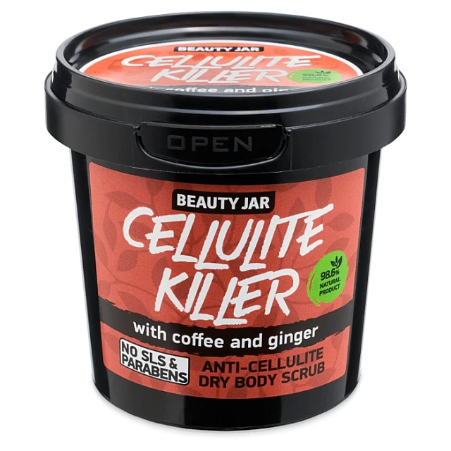 Anticelulitni piling za telo sa kafom i đumbirom Cellulite Killer 150g Anticelulitni piling za telo sa kafom i đumbirom Cellulite Killer 150g