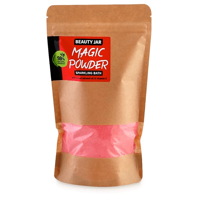 Kupka sa vitaminom E i bademovim uljem Magic Powder - jagoda 250g Kupka sa vitaminom E i bademovim uljem Magic Powder - jagoda 250g