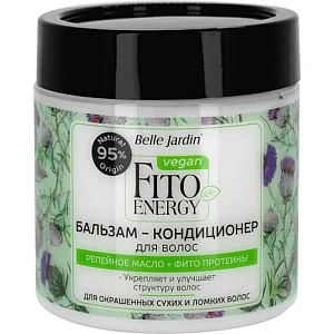 Balzam i regenerator protiv opadanja kose - ulje čička i proteini svile FITO ENERGIA 450 ml