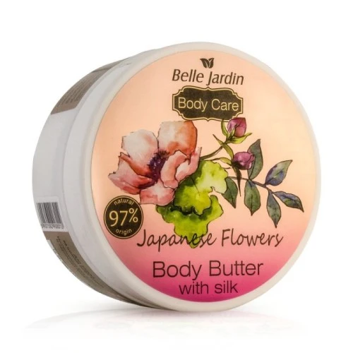 Krema za telo sa ekstratom japanskog cveća i svilom 300ml