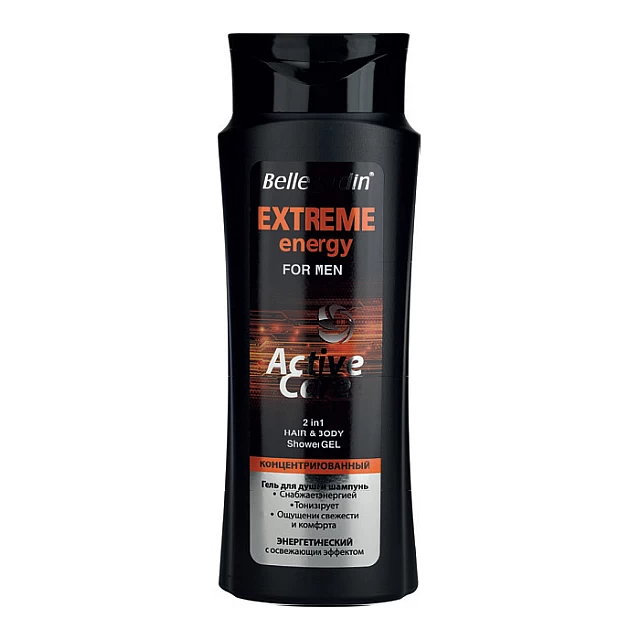 Šampon i gel za tuširanje EXTREME ENERGY 420ml | Belle Jardin | Cosmetics | Kozmo Šampon i gel za tuširanje EXTREME ENERGY 420ml | Belle Jardin | Cosmetics | Kozmo