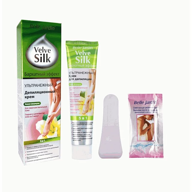 Krema za depilaciju za osetljivu kožu VELVE SILK 125 ml | Belle Jardin | Cosmetics | Kozmo