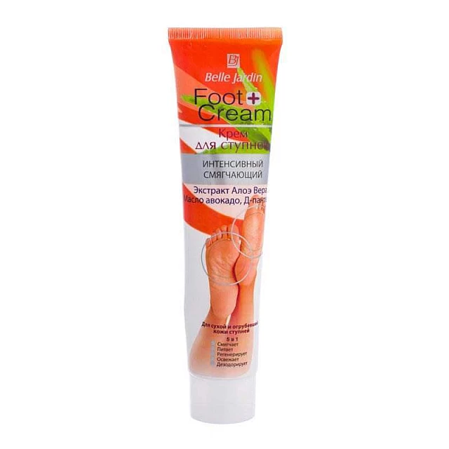Krema za noge sa aloja verom, avokado buterom i D-pantenolom FOOT CREAM 125ml | Belle Jardin | Cosmetics | Kozmo Krema za noge sa aloja verom, avokado buterom i D-pantenolom FOOT CREAM 125ml | Belle Jardin | Cosmetics | Kozmo