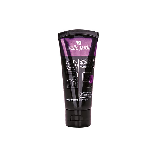 Tečni puder za mat izgled sa UV filterom LONG LASTING MAKE UP FLUID 30 ml | Belle Jardin | Cosmetics | Kozmo Tečni puder za mat izgled sa UV filterom LONG LASTING MAKE UP FLUID 30 ml | Belle Jardin | Cosmetics | Kozmo