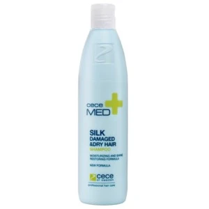 Hidratantni šampon za suvu i oštećenu kosu sa svilom Cece Med Silk Damaged & Dry Hair Silk 300ml Hidratantni šampon za suvu i oštećenu kosu sa svilom Cece Med Silk Damaged & Dry Hair Silk 300ml