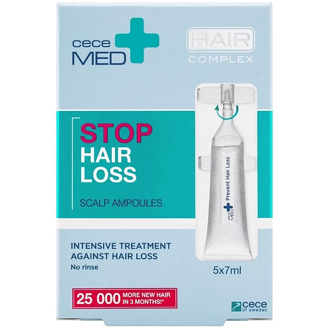 Ampule protiv opadanja kose Cece Med Prevent Hair Loss 5x7ml | Cece Med | Kozmo Ampule protiv opadanja kose Cece Med Prevent Hair Loss 5x7ml | Cece Med | Kozmo
