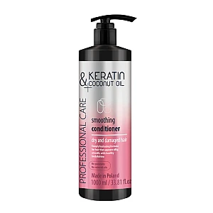 Regenerator za suvu i oštećenu kosu sa keratinom i kokosovim uljem Keratin & Coconut Oil 1000ml