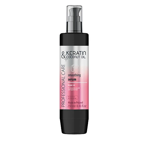 Serum za kosu sa keratinom i kokosovim uljem Keratin & Coconut Oil 250ml Serum za kosu sa keratinom i kokosovim uljem Keratin & Coconut Oil 250ml